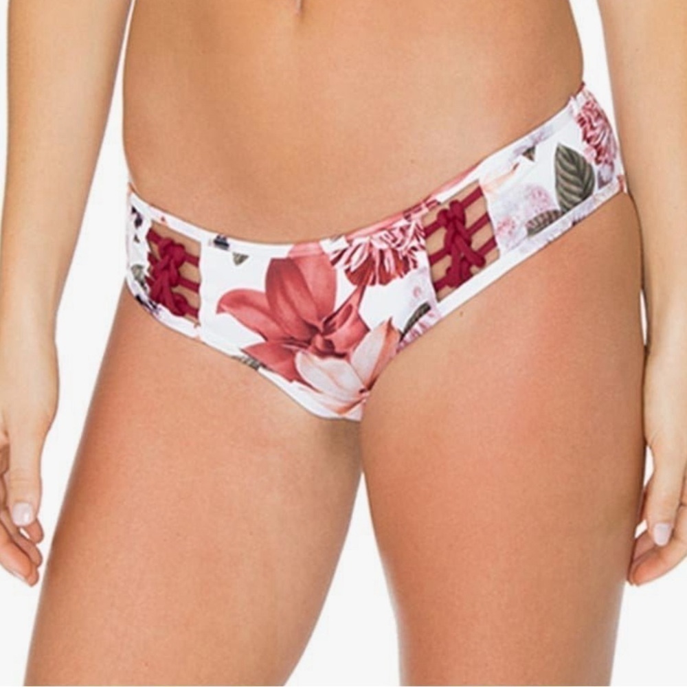 NWT Aerin Rose Desert Lily Opal Electra Bikini Bottoms Large DELO